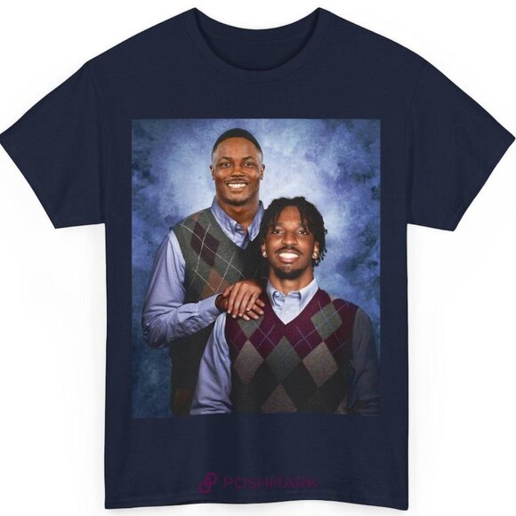 Jayden Daniels Terry McLaurin Washington Football sweatshirt shirt retro - Picture 1 of 2